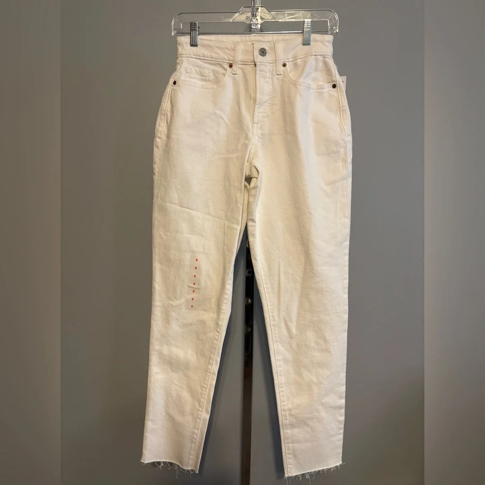 OLD NAVY HIGH-RISE CURVY O.G.STRAIGHT SECRET-SMOOTH POCKET size 2 Tall NWT‎